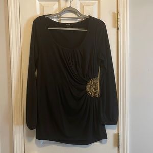 Black long sleeve shirt